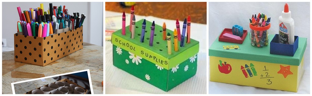 kutije za cipele, organizatori, školski pribor