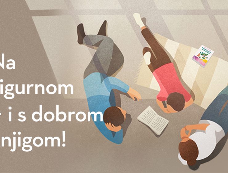 na sigurnom i s dobrom knjigom