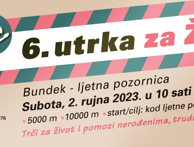 Udruga „Hrvatska za Život” organizira 6. utrku za život/Život/Među nama/Aktualno