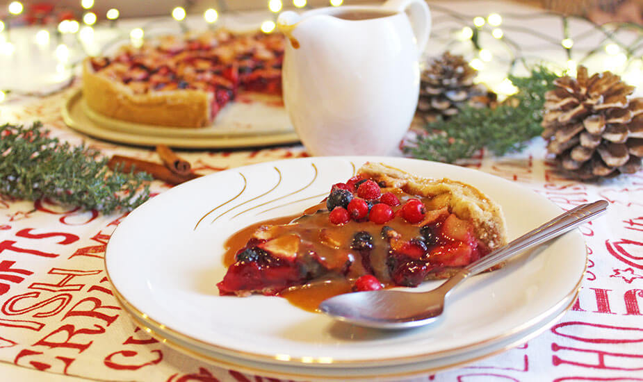 Karamel pita s jabukama i brusnicama/Pita/Dan po dan/Recepti