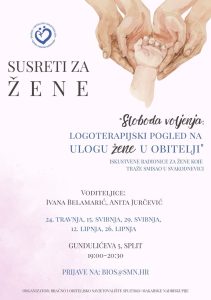 Sloboda voljenja - plakat; logoterapijske radionice